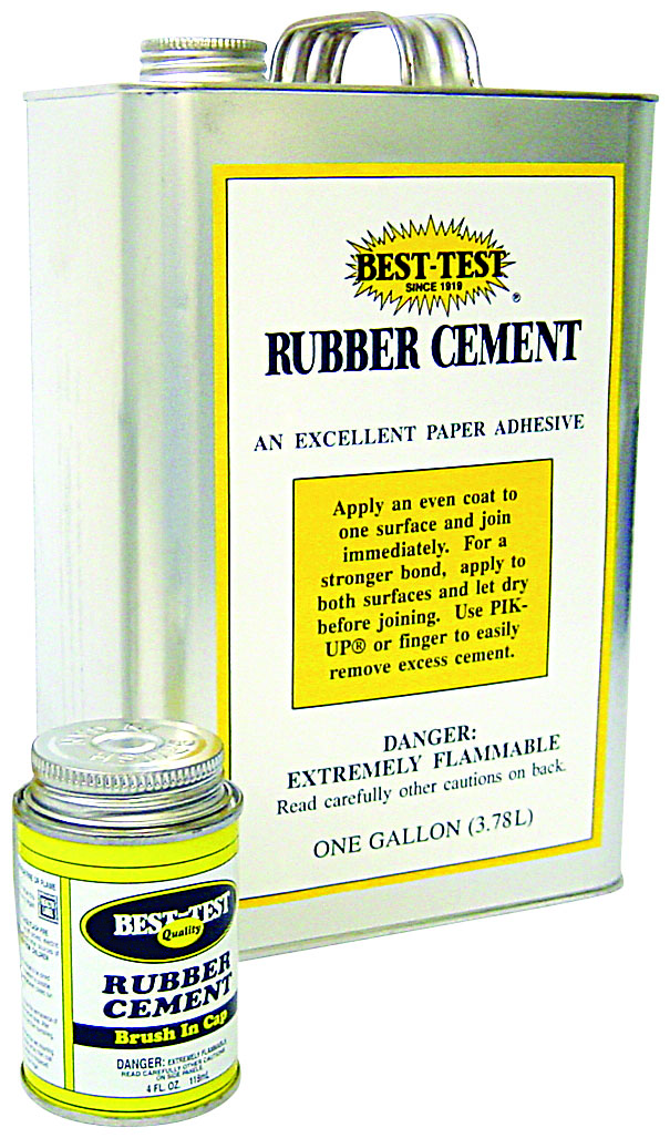 Rubber cement, GALLON 3.87L