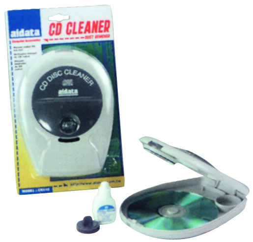 Aidata rotary CD disc cleaner