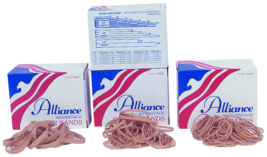 Rubber bands, Alliance, size#30, 113gr./box