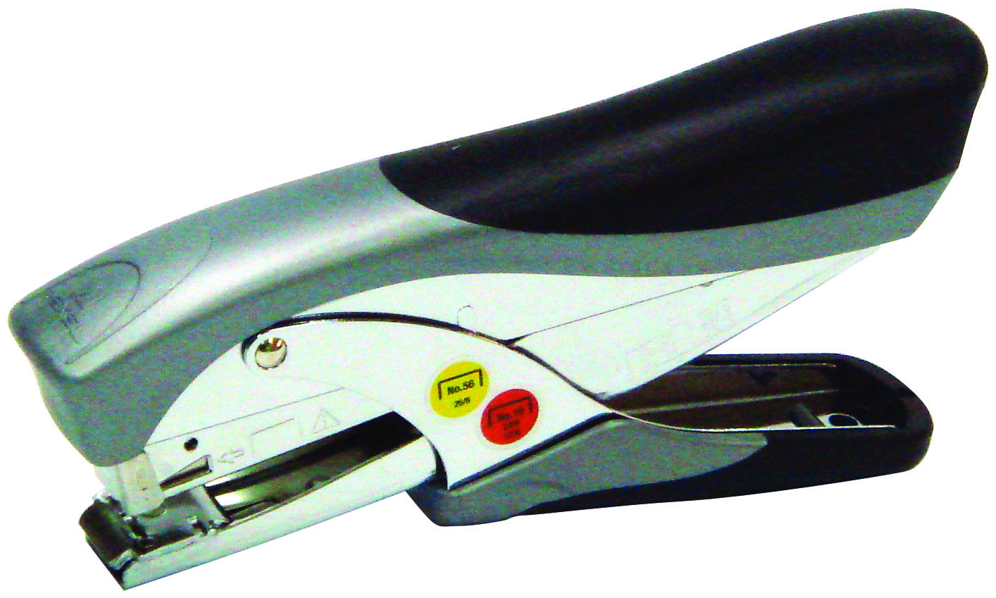 Genmes  plier stapler #10, Chrome , Capacity 10 sheets