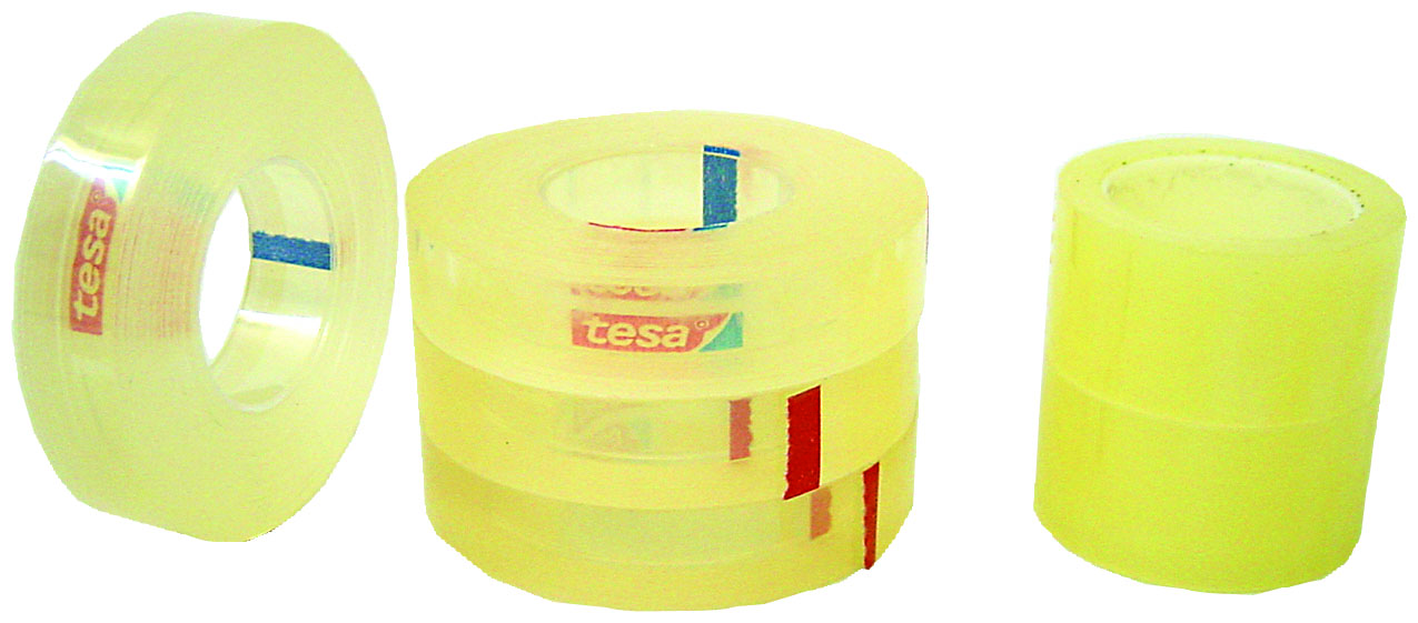 Tesa adhesive tape 12mmx33m yellow