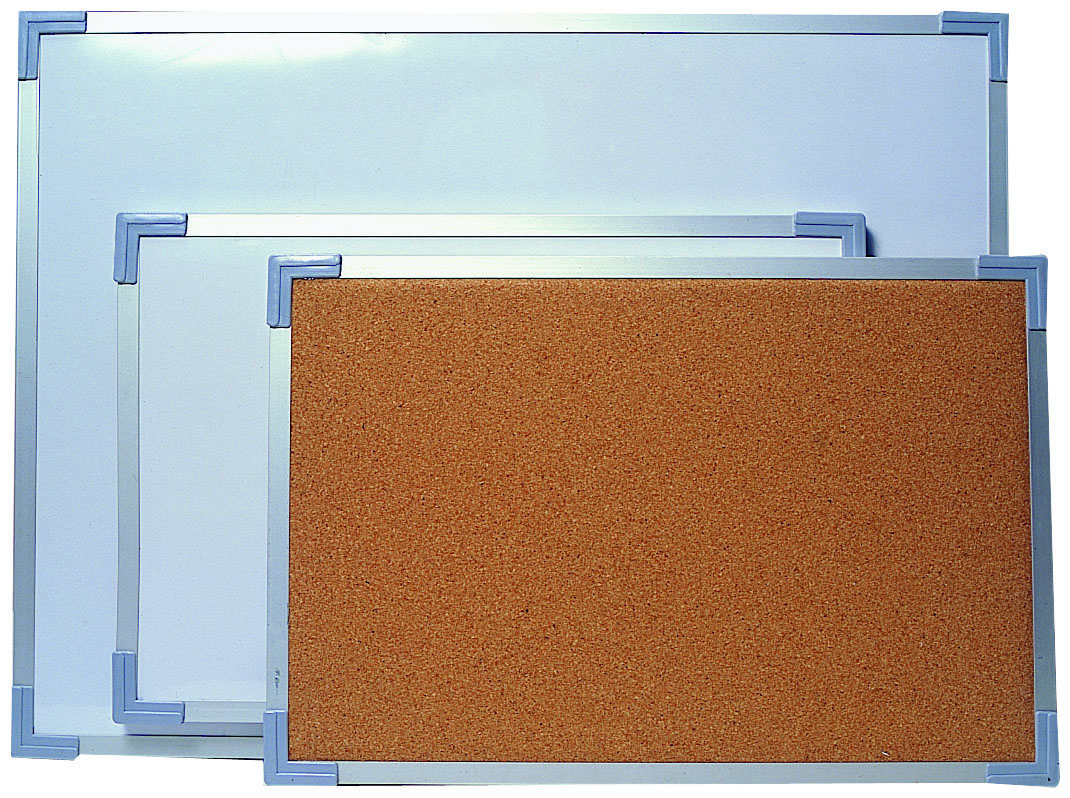 Cork board 120x180cm, With Alum. frame