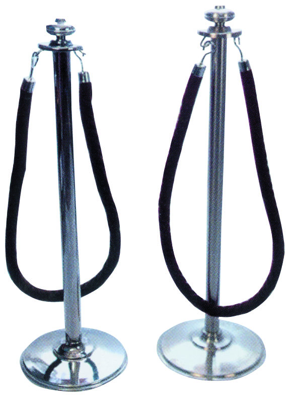 Rope stand Stainless steel, 90cm