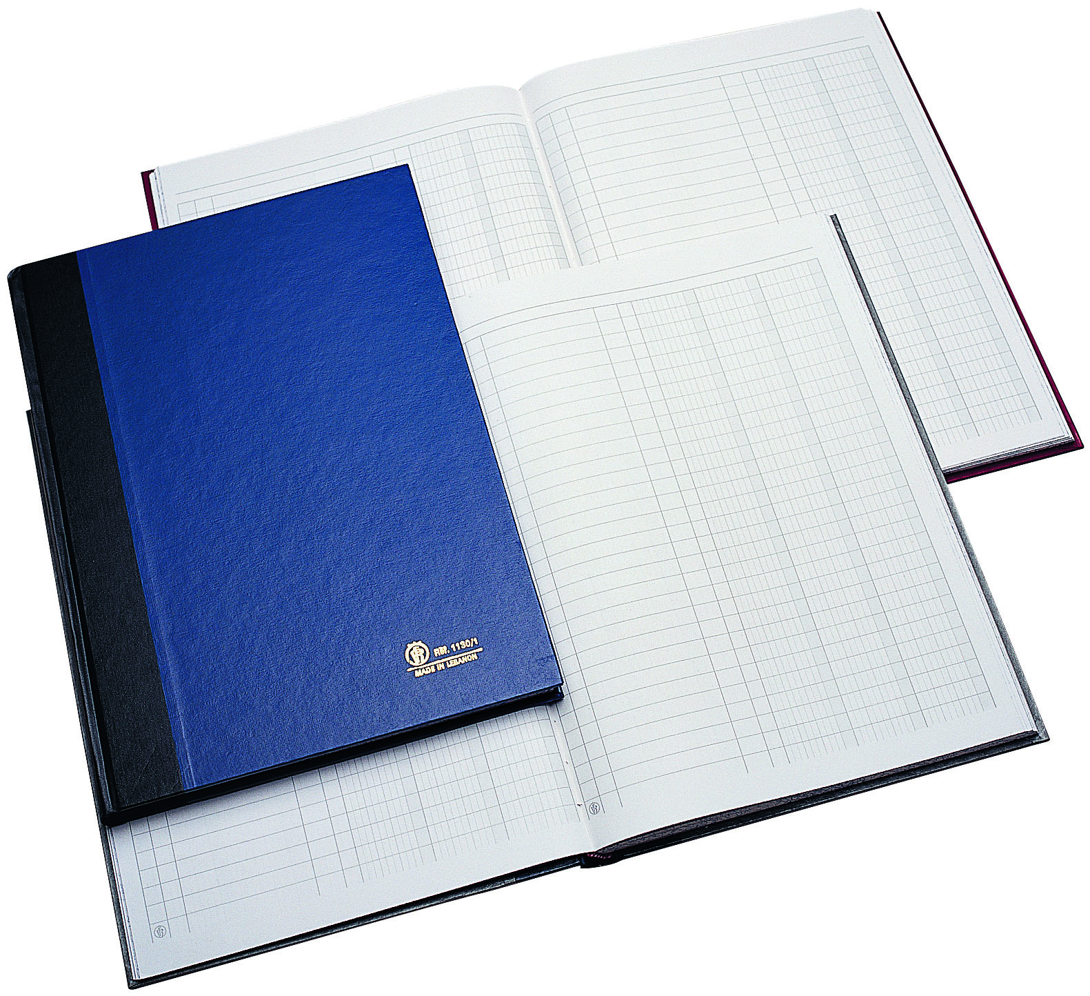 Auxiliary A/c book, 25x35, 3 col, 100 sheets