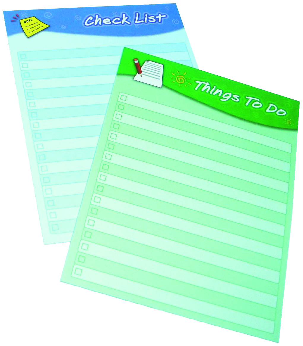 Hopax Double Sided sticknote, Things to do,40 sheets