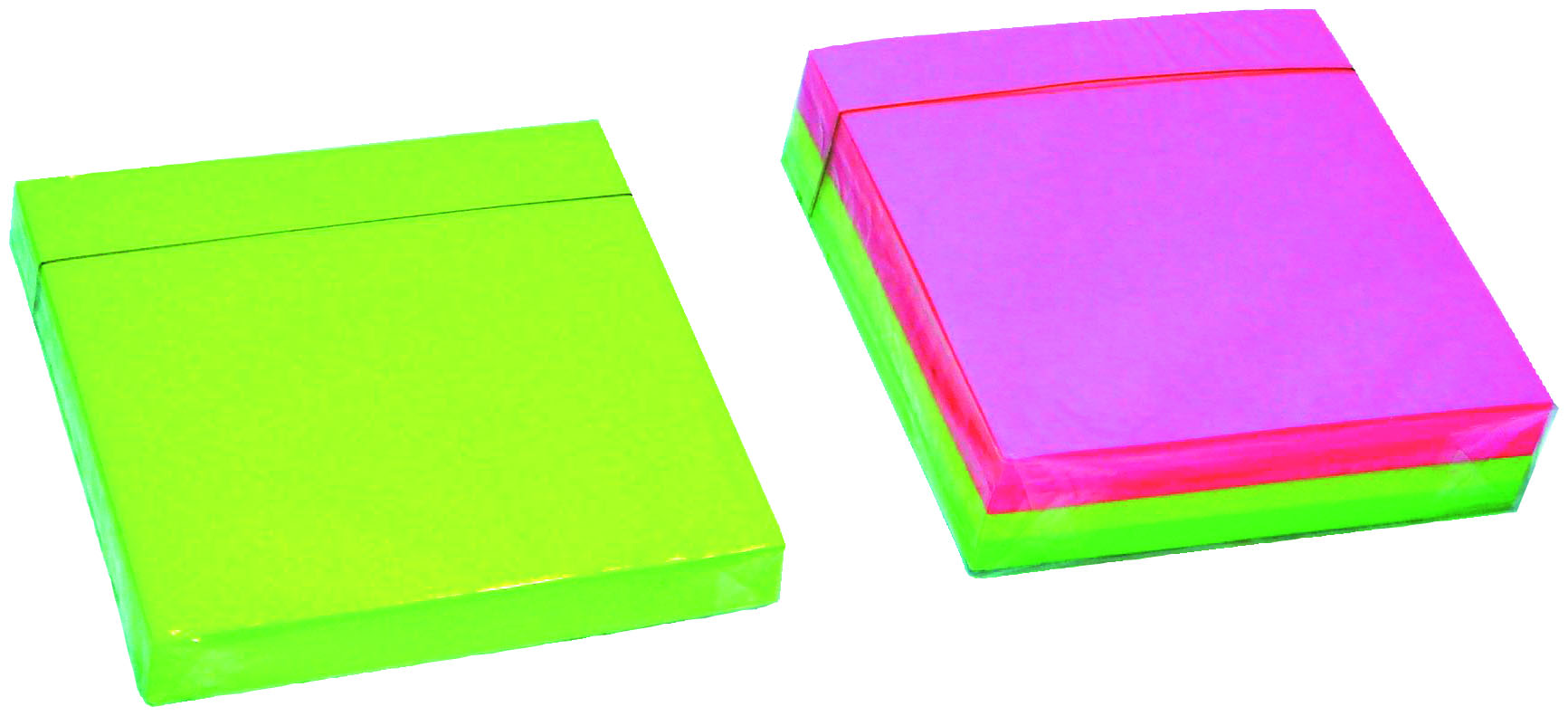 Die-cut Sticky Notes Cube 71x71 Neon Colors 100sh ( DIFFERENT SHAPES )