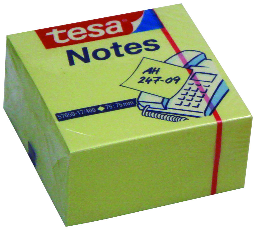 Tesa  yellow cube 400 sheets