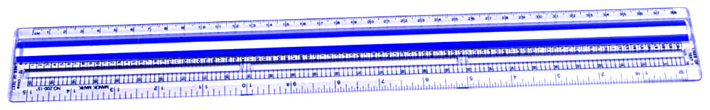 Acrylic ruler 40cm