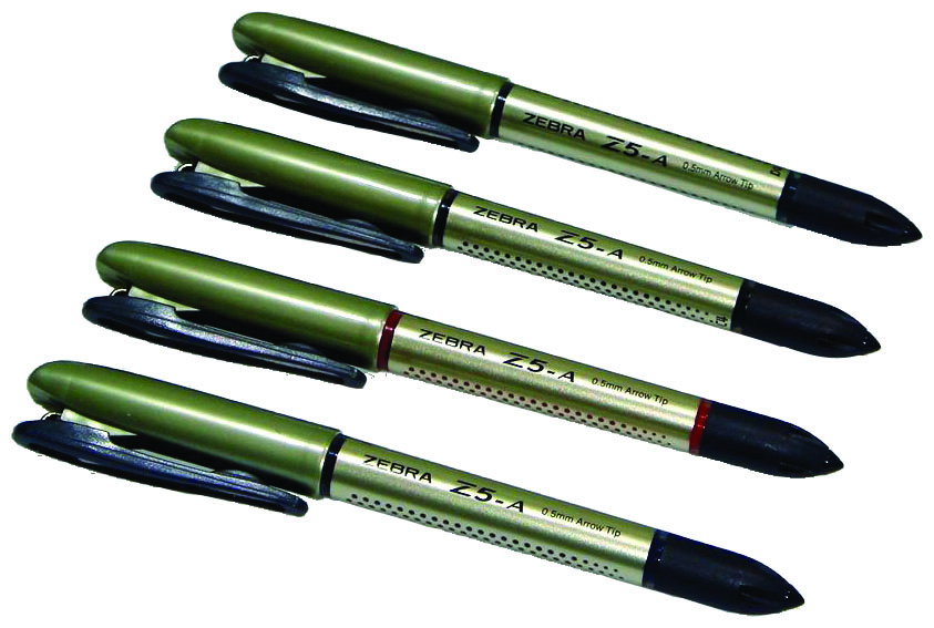 Zebra roller pen ,red 0.5- 0.7mm