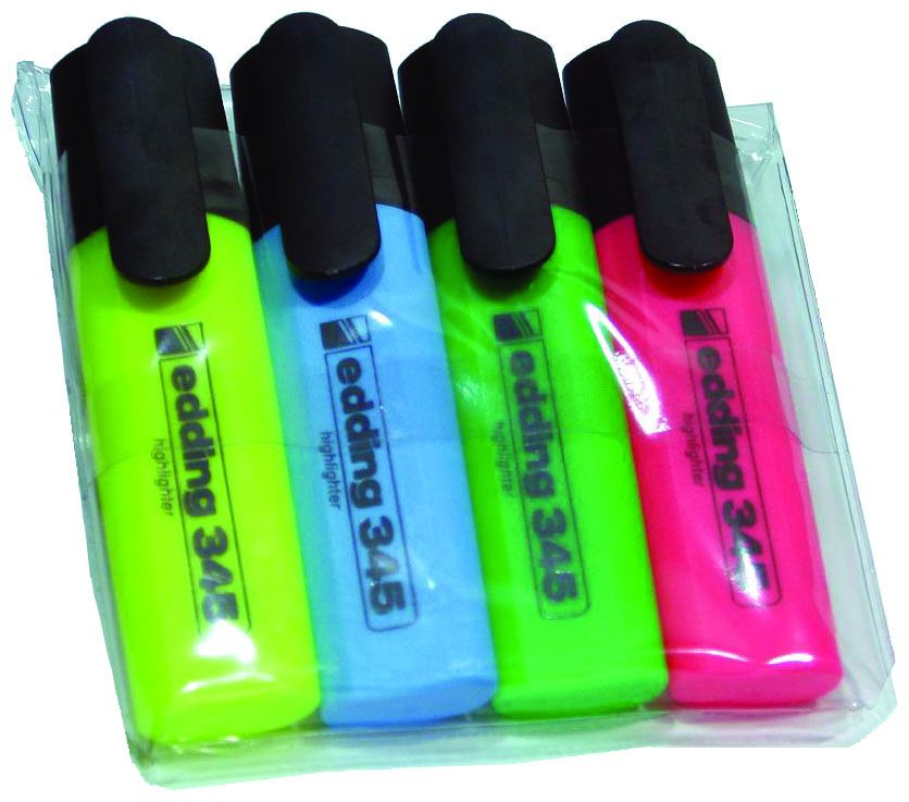 Faber castel highlighter metallic colors (wallet of 4)