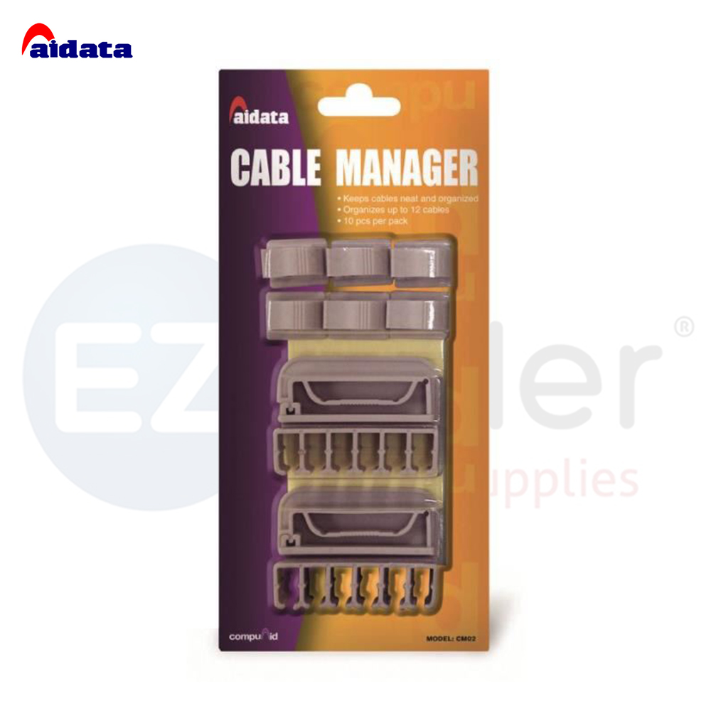 AIDATA  cable manager, Plastic