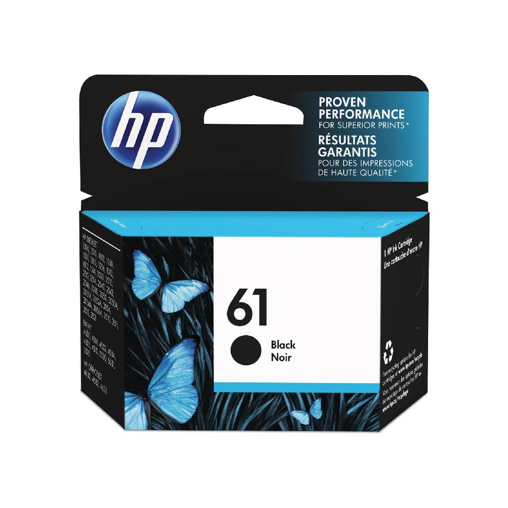 HP for deskjet 1000/1050/2050/3050/4630 (#61) black HPCH561WN