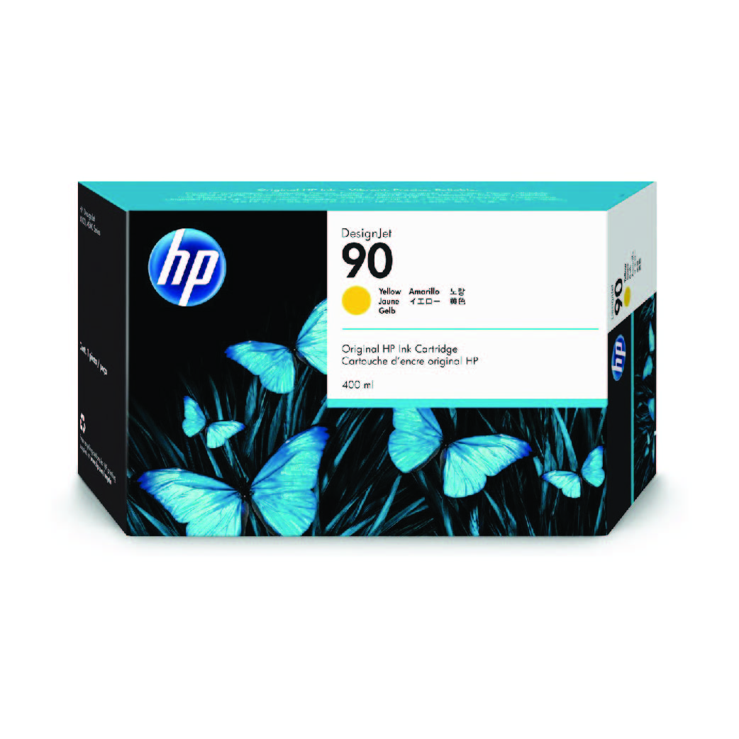 HP Ink for Designjet 4000 N90 YELLOW