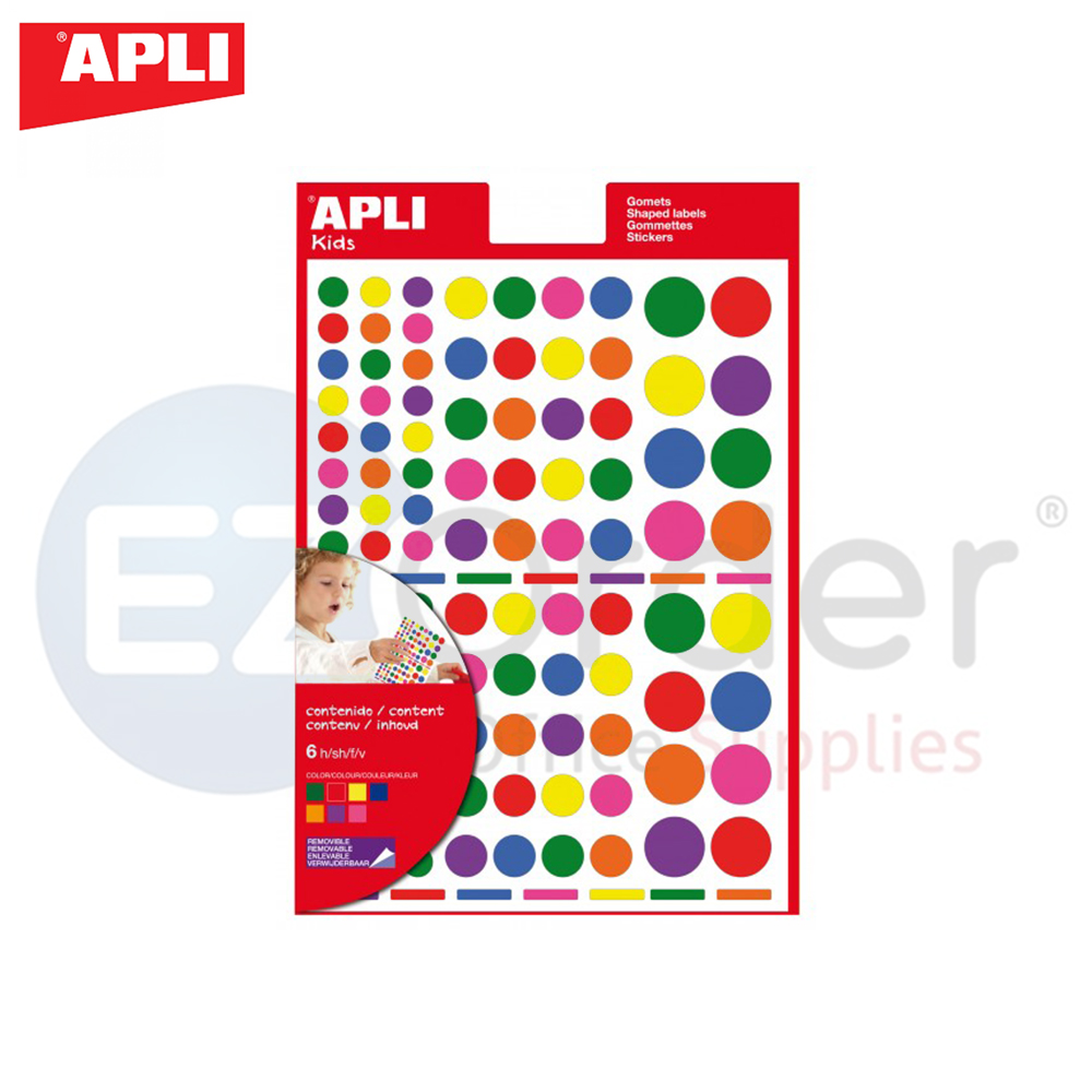+#Apli colored self adhesive label (10sh / pack)