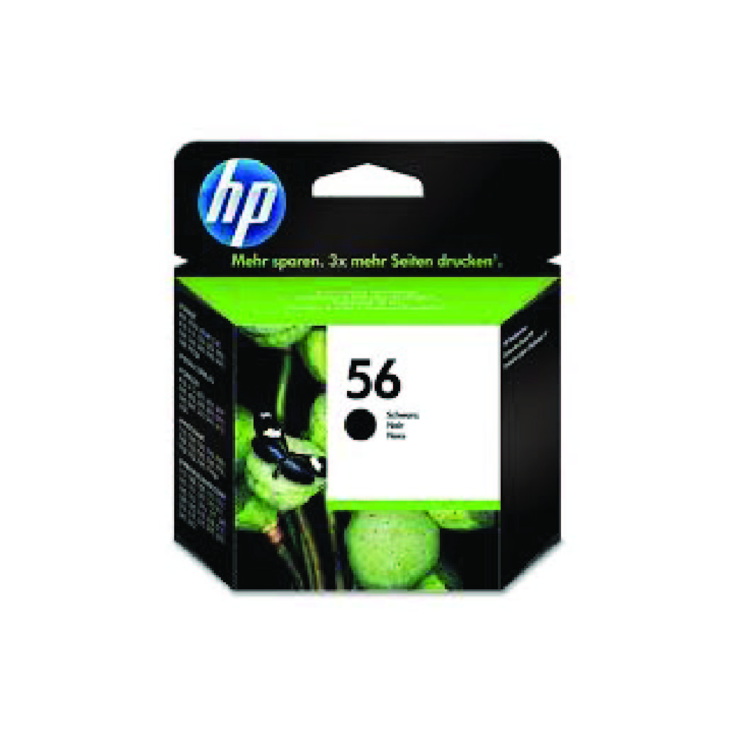 Ink HP5550/5150/5652/7350/5510/2410 Black (56), HPC6656A