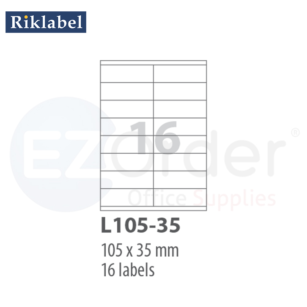 Smart computer labels (105x35mm)
