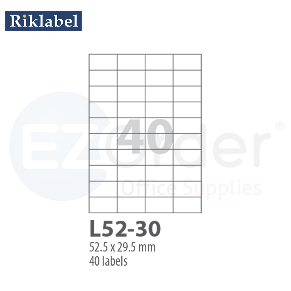 Smart computer labels (52.5*29.5mm)