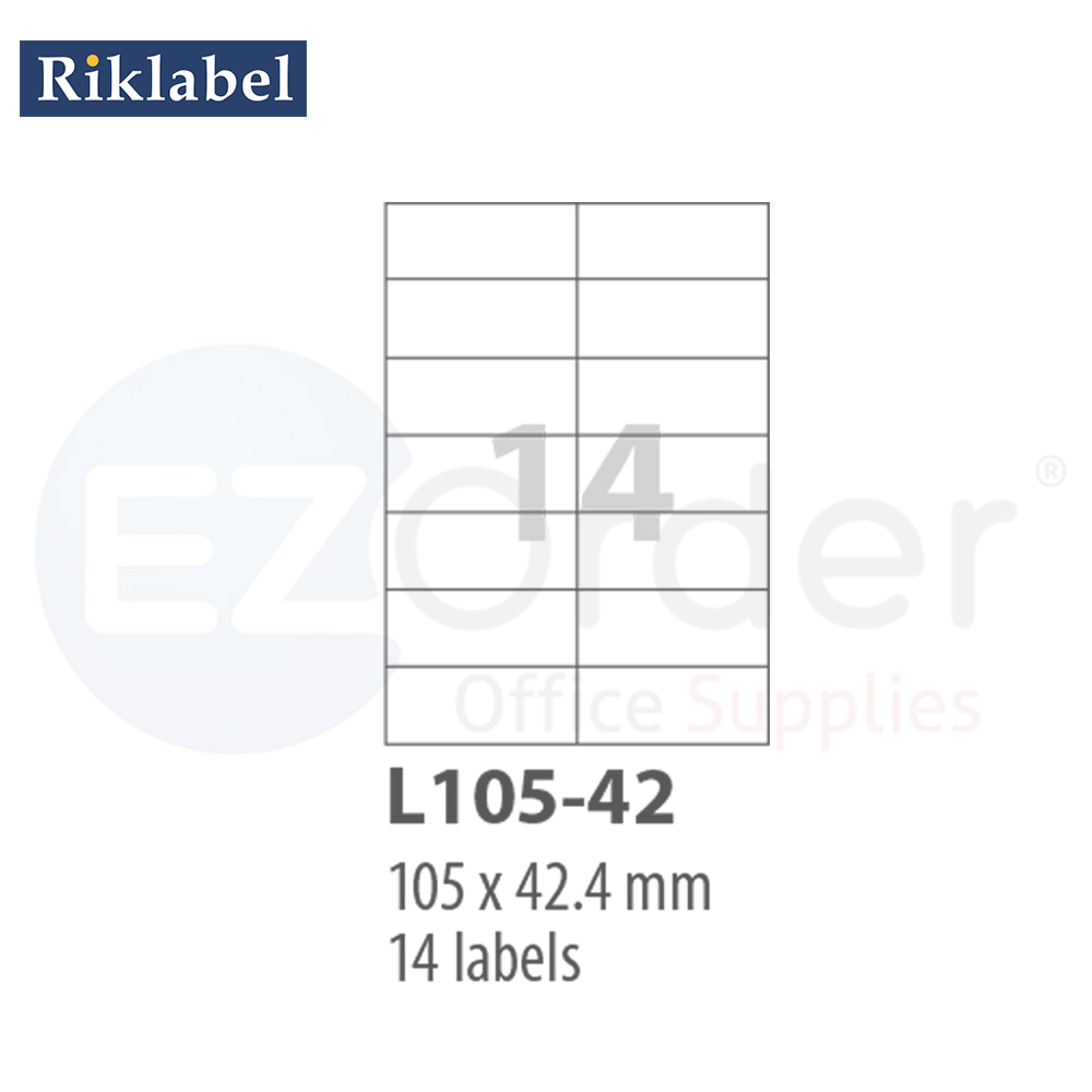 Smart computer labels (105*42.4mm)