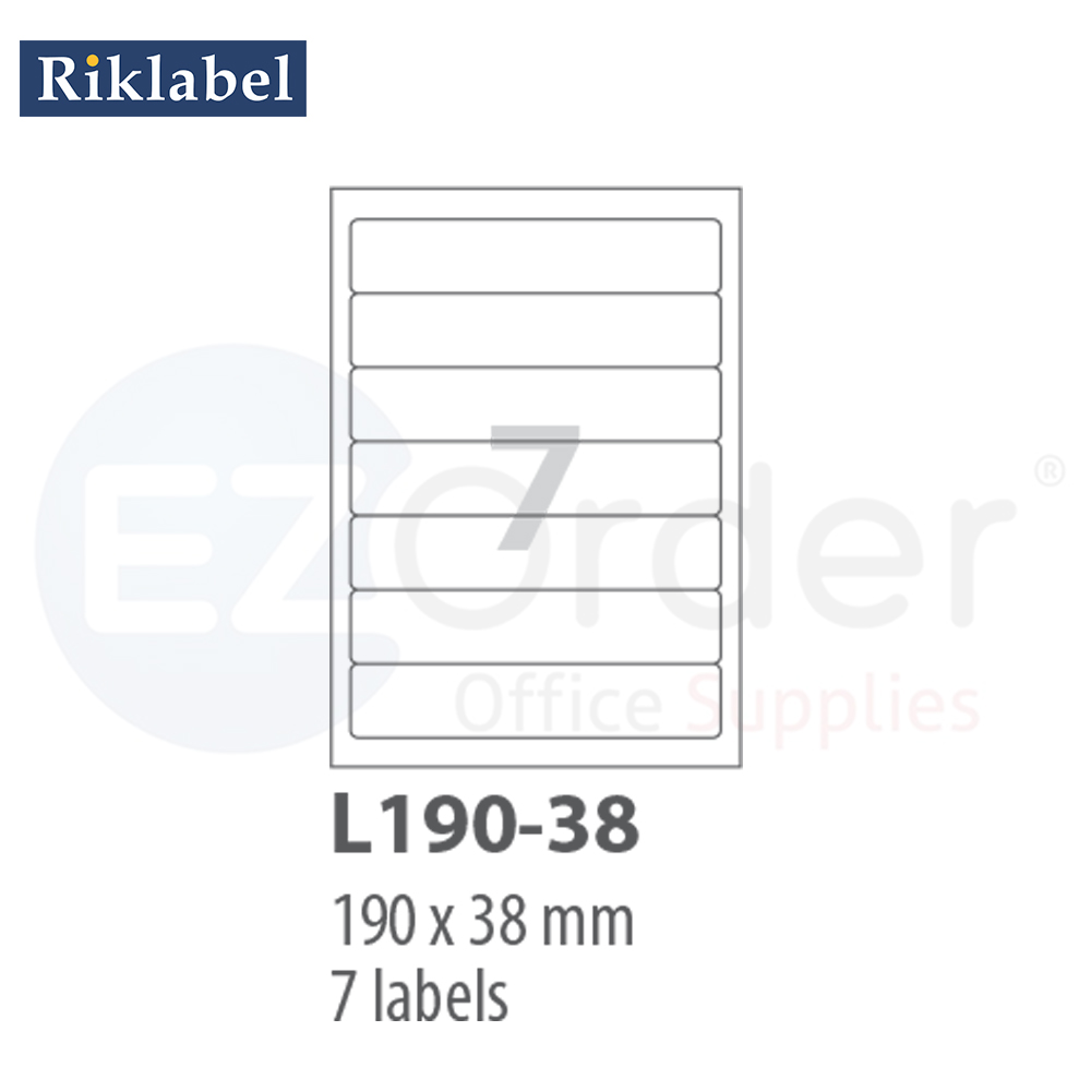 Smart computer labels (190*38mm)