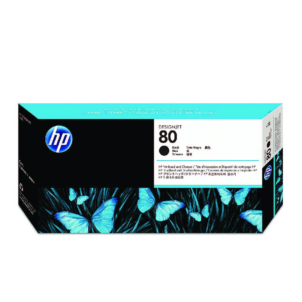 HP Black Printhead for plotter1050 (#80)