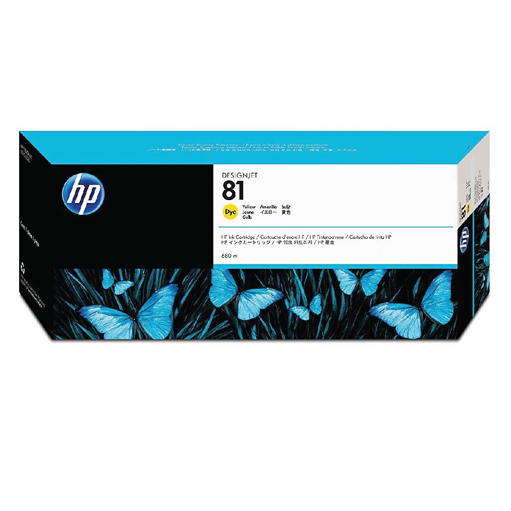 HP #81 yellow dye ink for DJ5000/5500