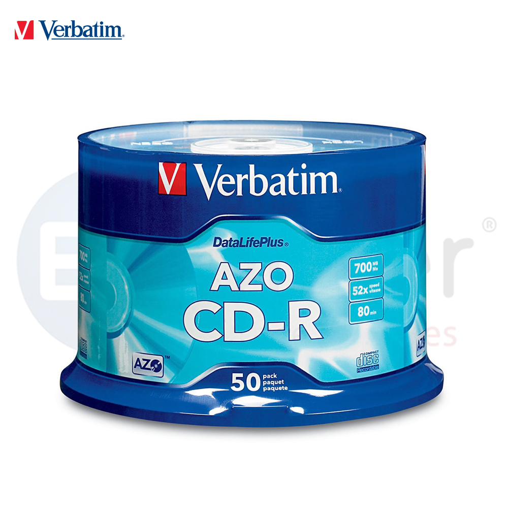 +*Verbatim CDR, 52X, 700MB , box of 50