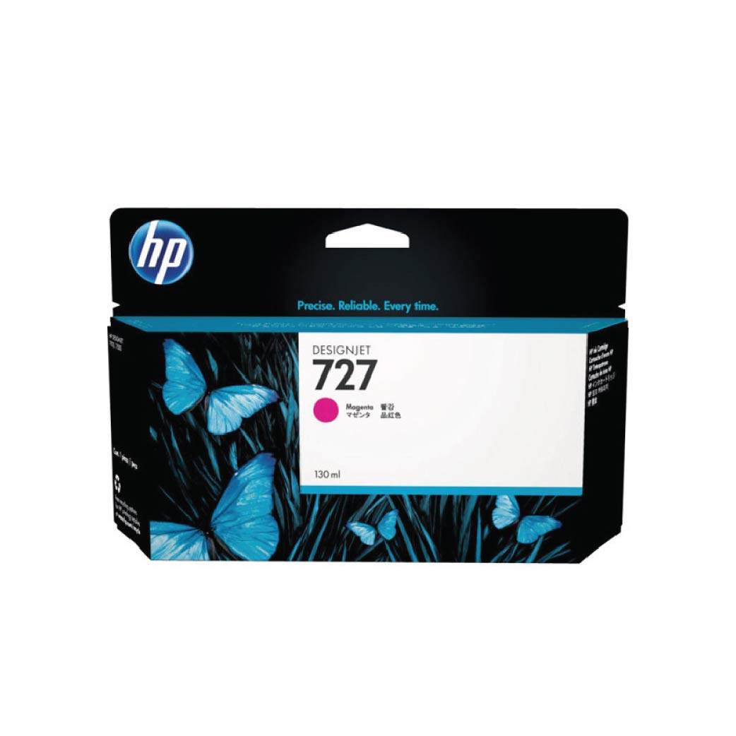 HP 727 ink cart MAGENTA 130ML designjet FOR T920 / T1500, HPB3P20A
