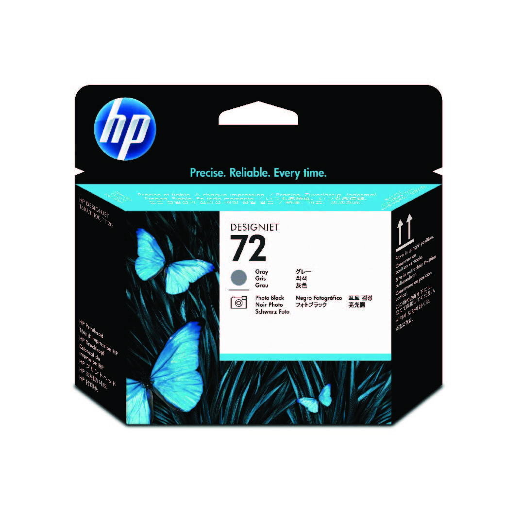 HP#72,Grey&PhotoBlack printhead for plotterT1100/770/T790,