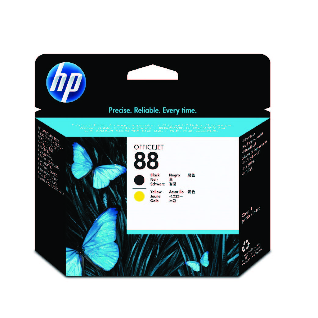 HP#88,Black & Yellow printhead for L7590