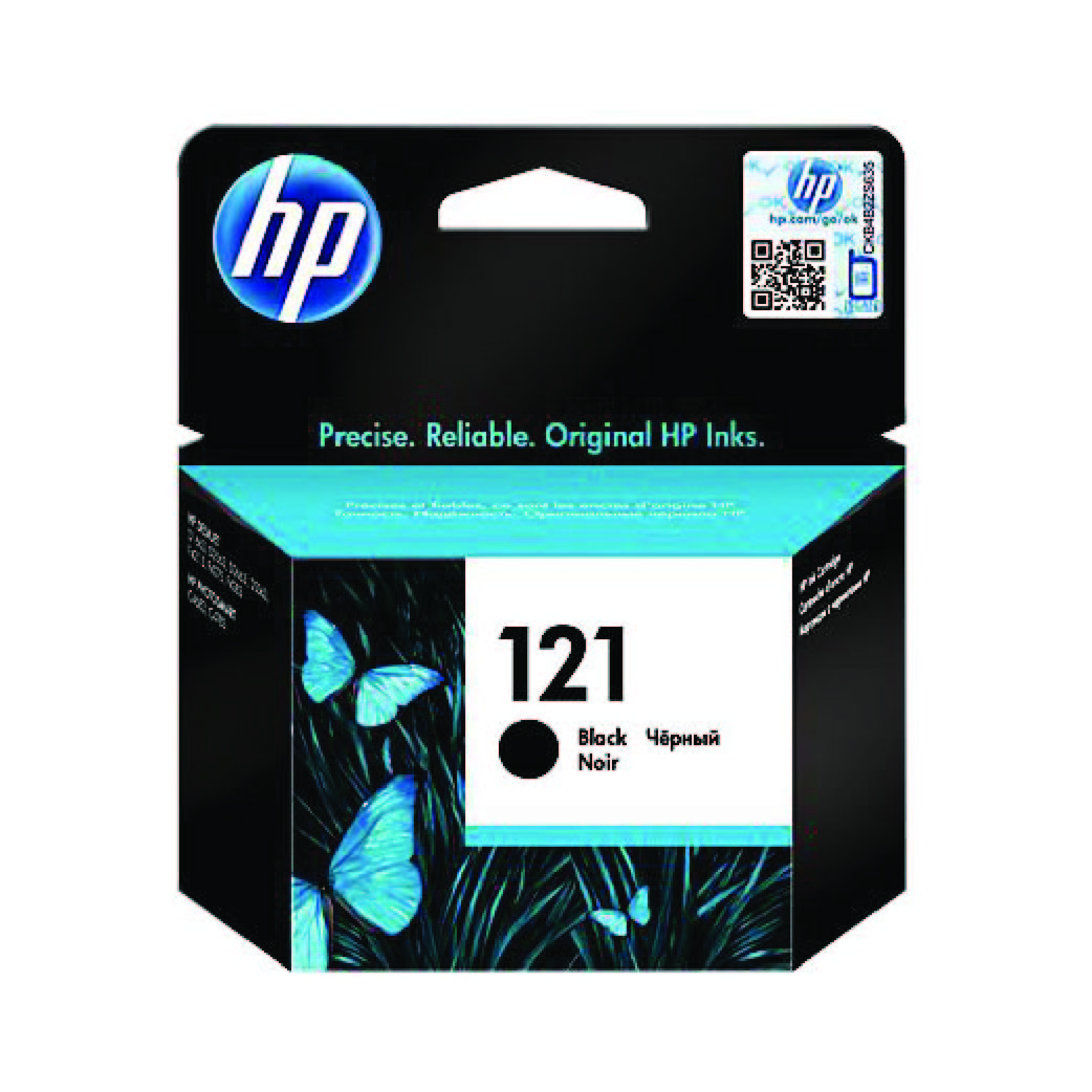 HP deskjet D2563/D2663/F2483/C4683 (#121), BLACK, CC640HE