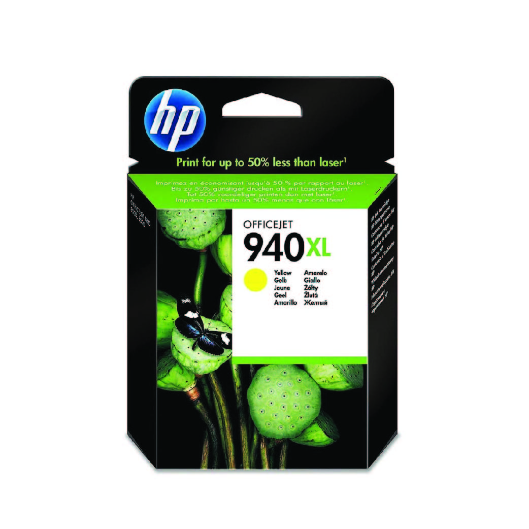Inkjet YELLOW Ink for (940 XL) printer HP8500/P C4909AE