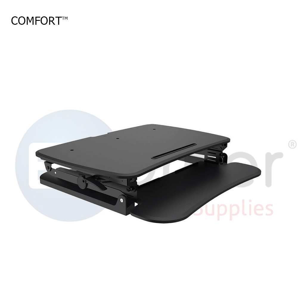 COMFORT monitor  stand fixed, Black