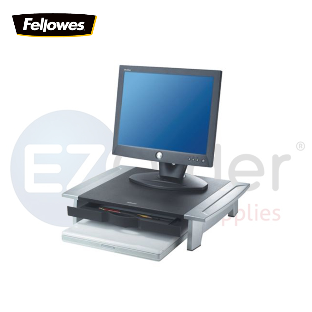 FELLOWES monitor stand  fixed with space for A4 paper