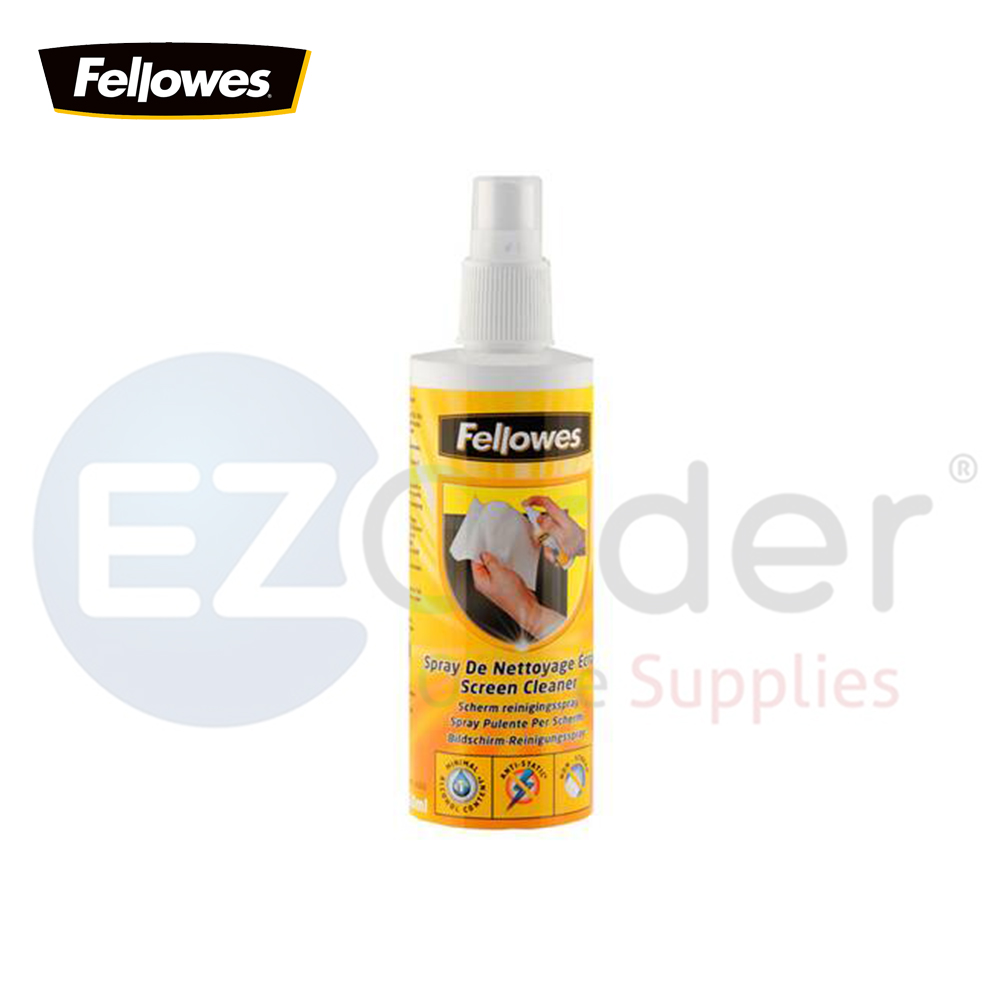 FELLOWES  screen cleaner, Spray 250ml