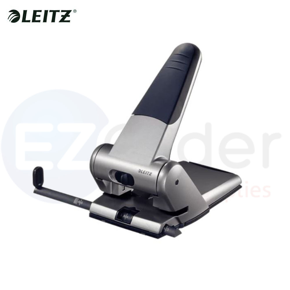 +Leitz Perforator, heavy duty,up to 60 sheets