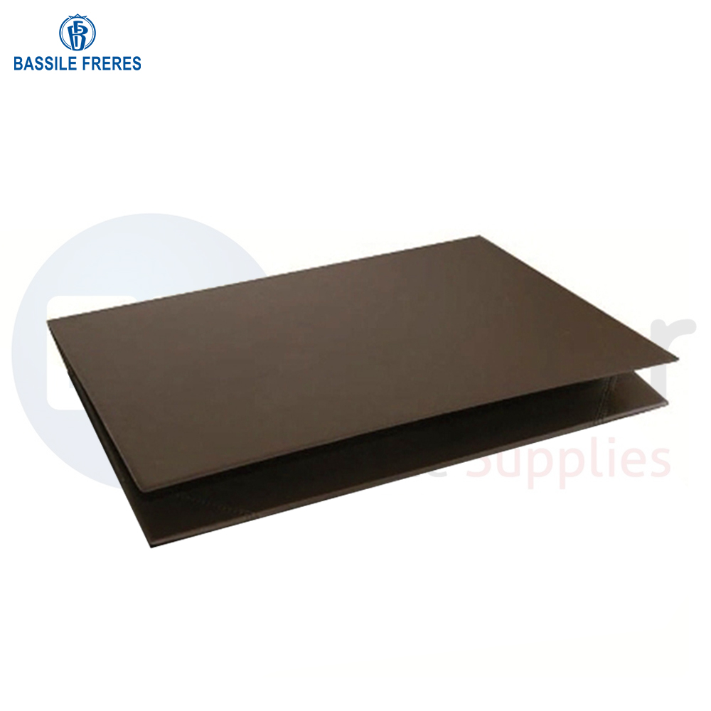 Plastic desk mat,40X59, Brown