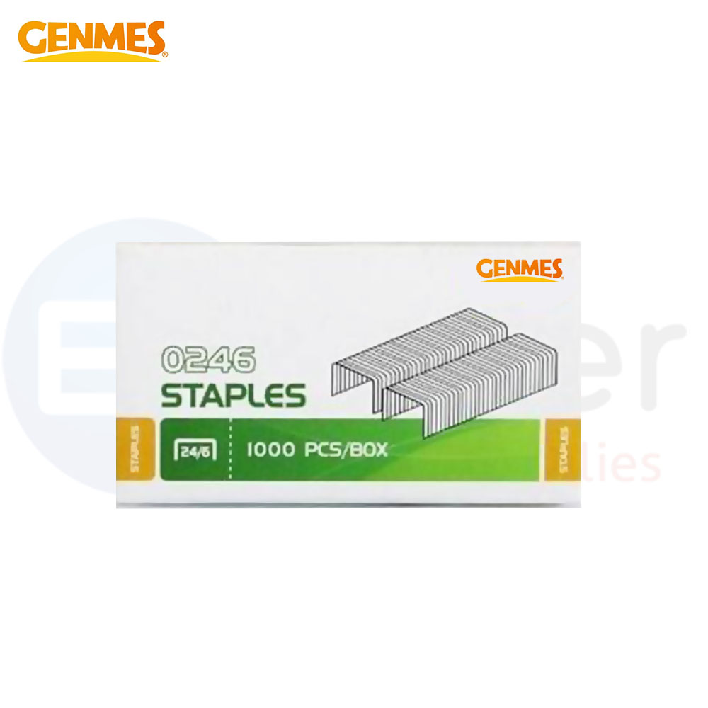 Genmes staples 24/6 (1000/box)