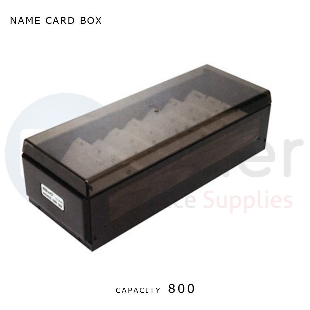 +KW TRIO business card box cap. 800