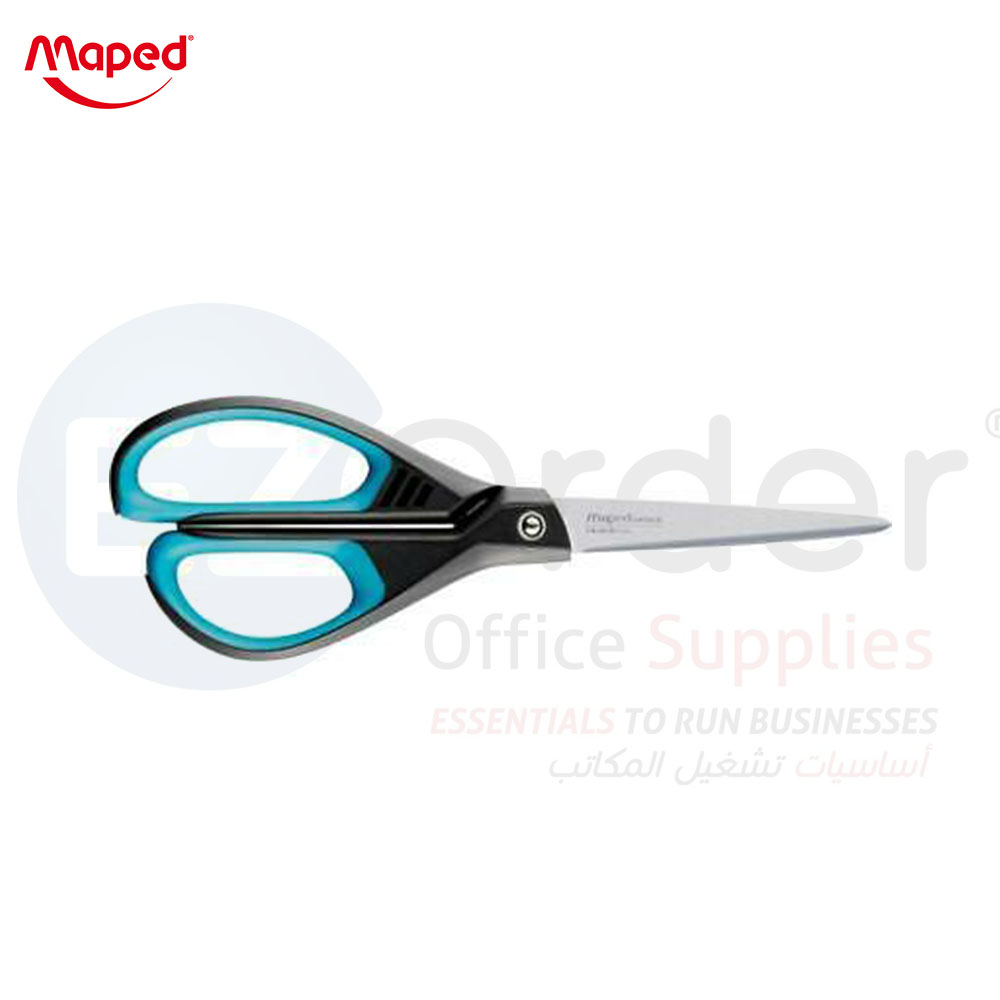 MAPED Essential metal scissors 17cm w/ gel handle