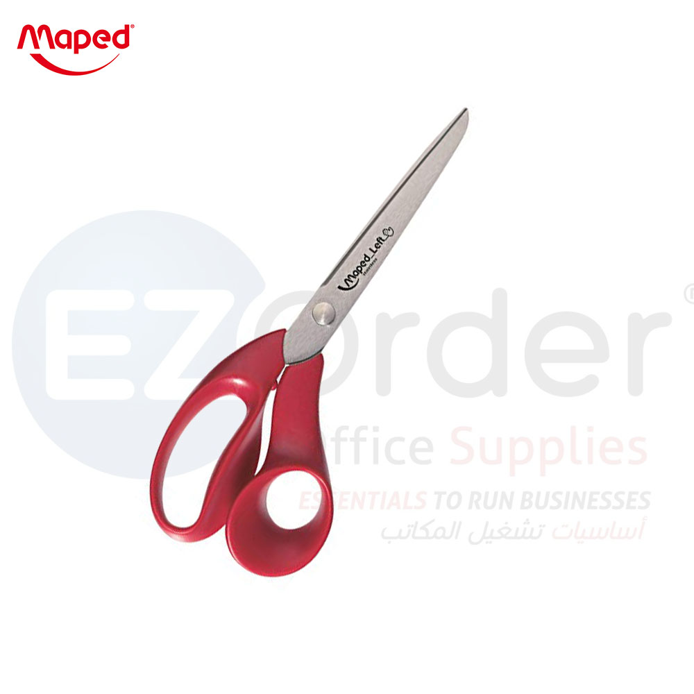 MAPED Essential metal scissors 21cm w/ gel handle