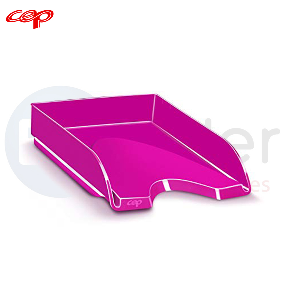 CEP document tray opaque pink