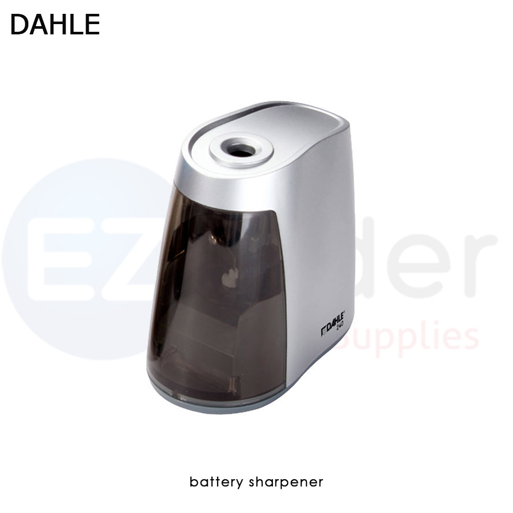 +Dahle desk sharpener, Battery operated