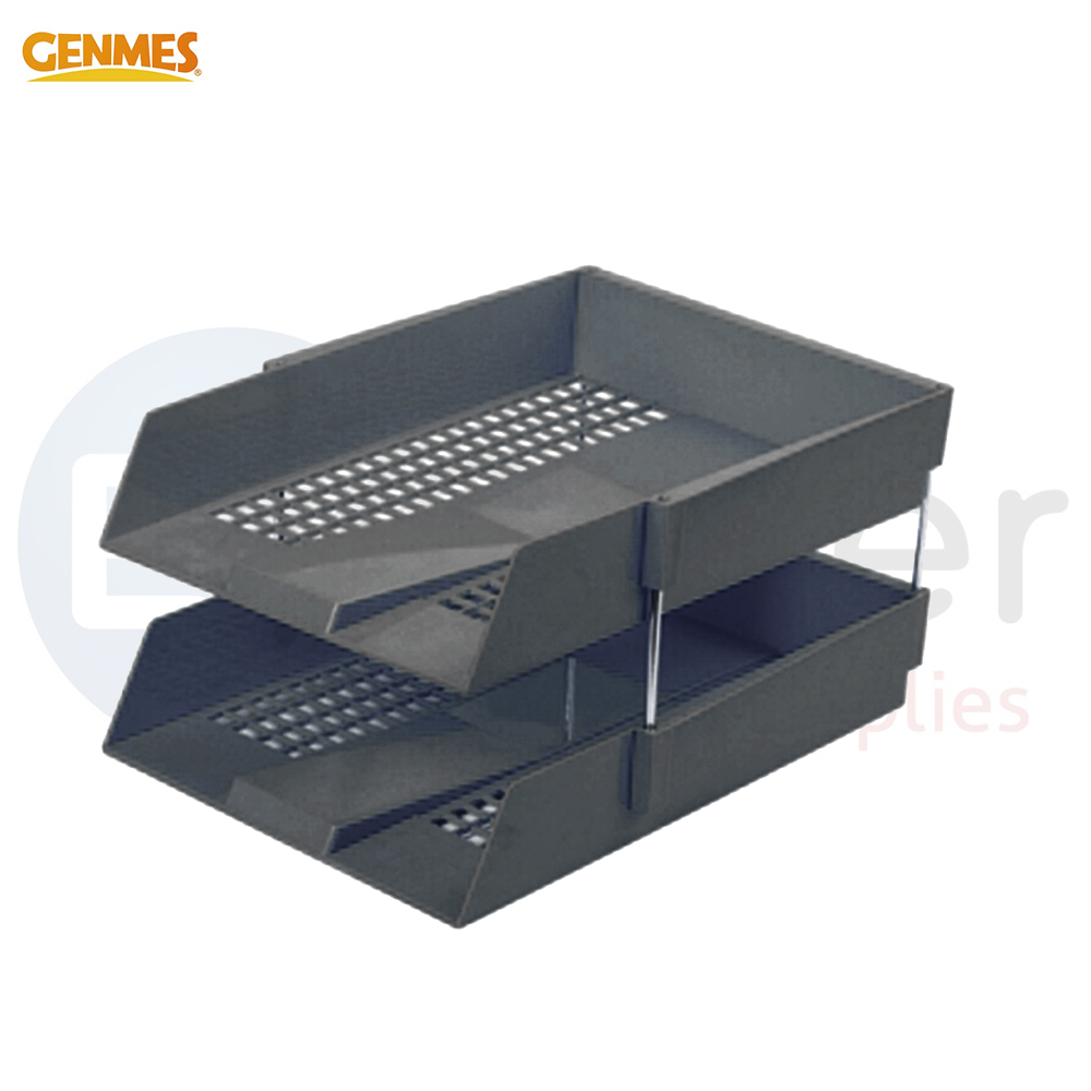 Genmes Document tray, 2 levels black