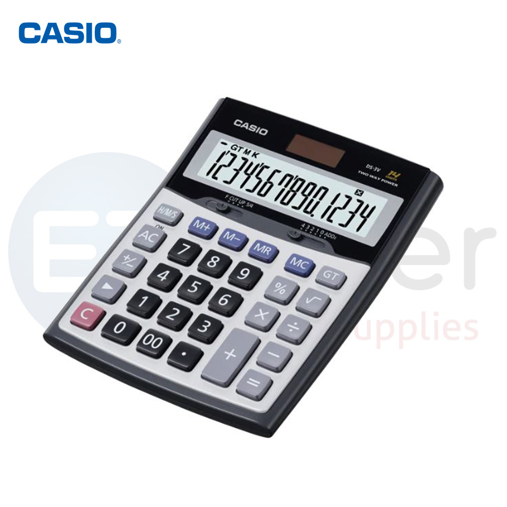 +Casio 14 digits desktop professional calculator