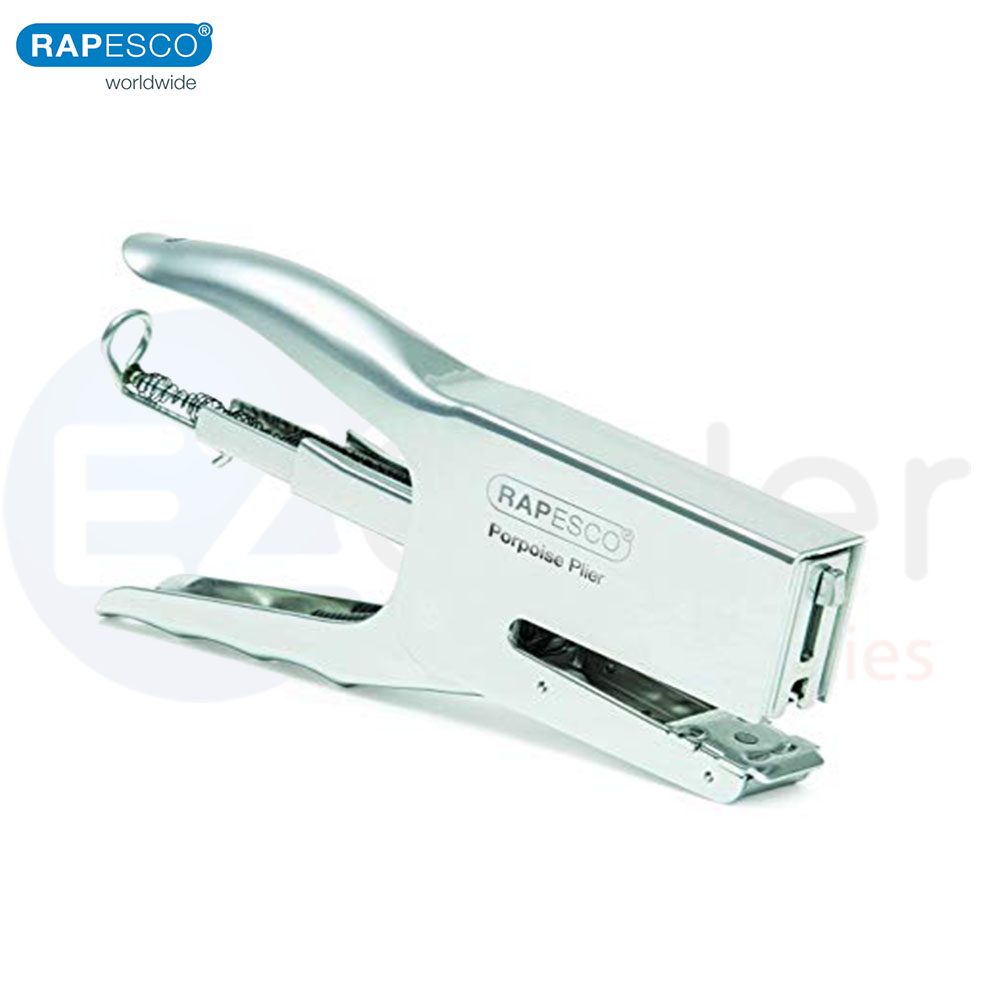 Rapesco PORPOISE Plier stapler 24/6, 26/6,24/8 Capacity 50sheets,