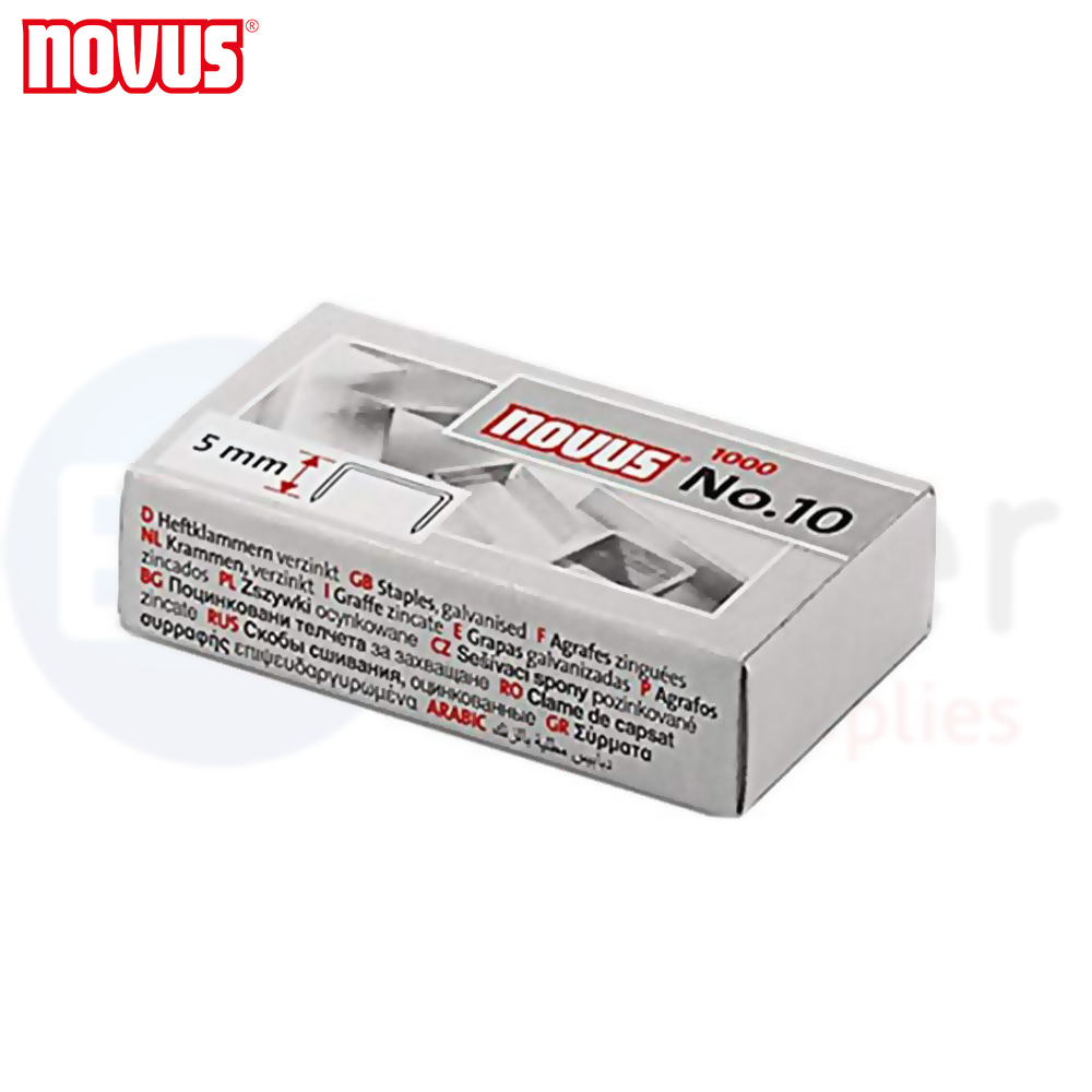 Novus staples #10 (1000/box)