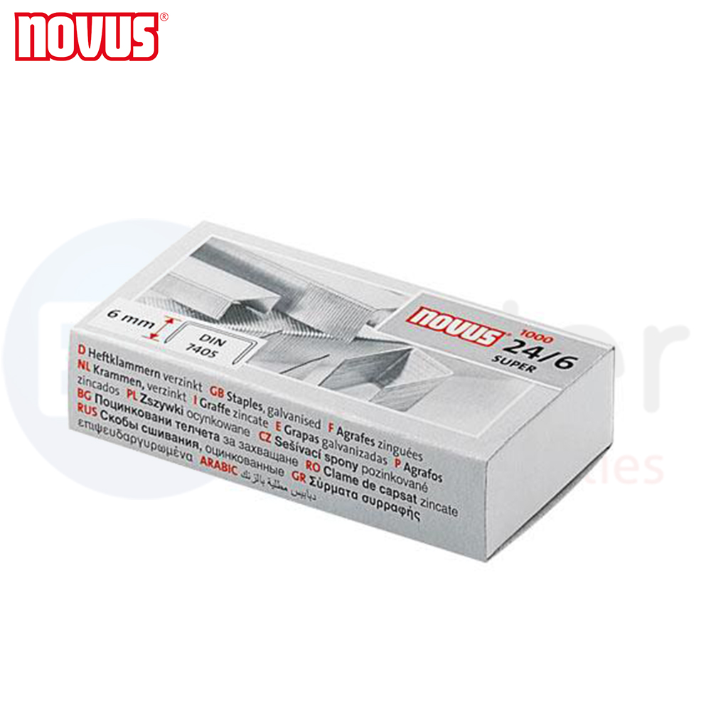 Novus staples 24/6 (1000/box)