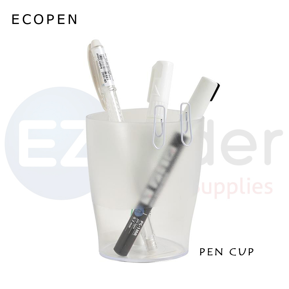 ECOPEN Pen cup transparent