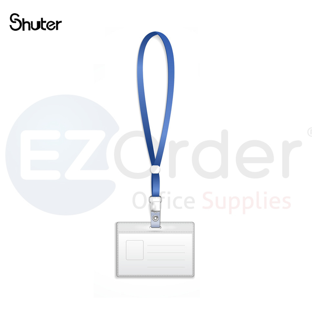 ErichKrause Name badge clip & Neck string, Hard plastic