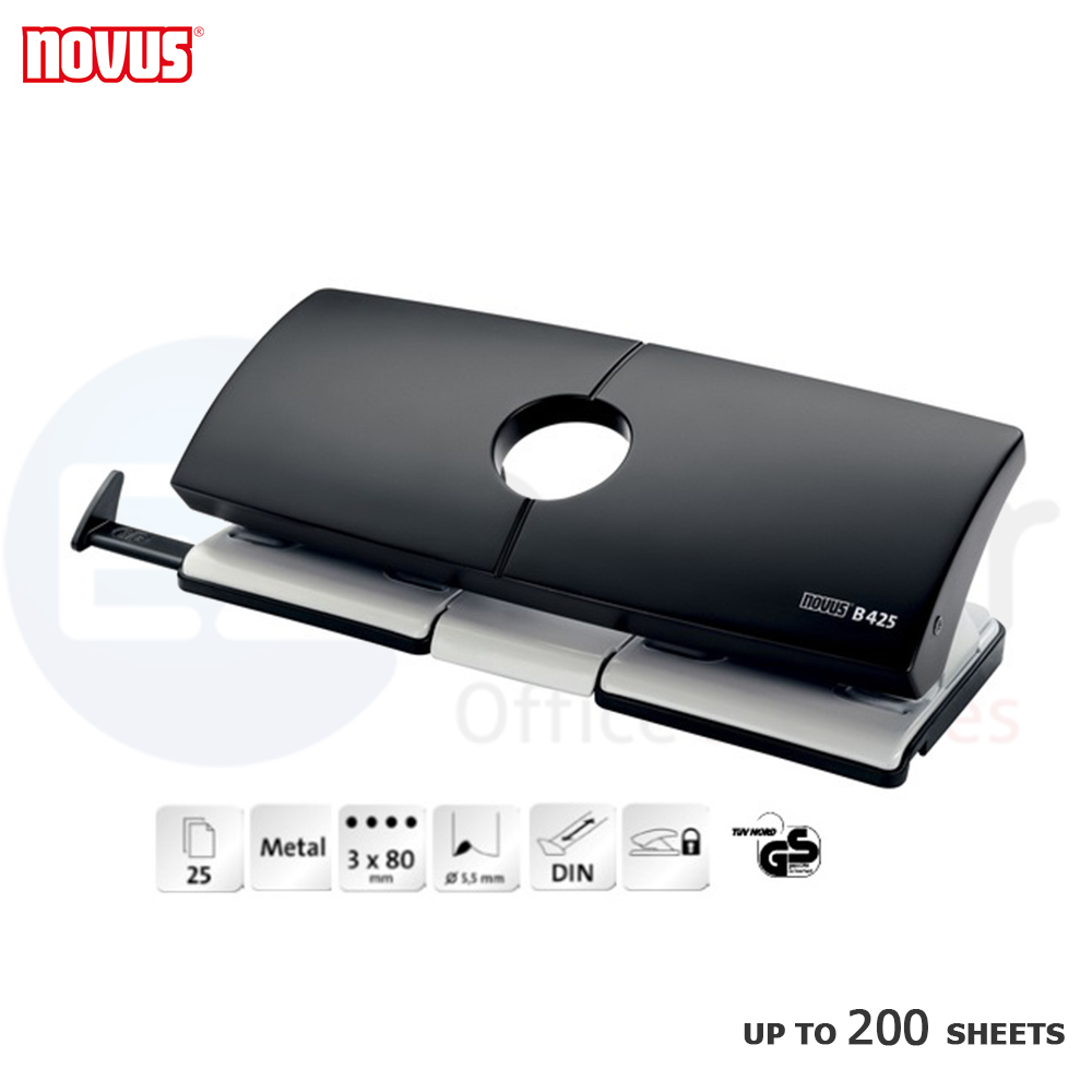 NOVUS B430 4 hole puncher up to 30 sheets
